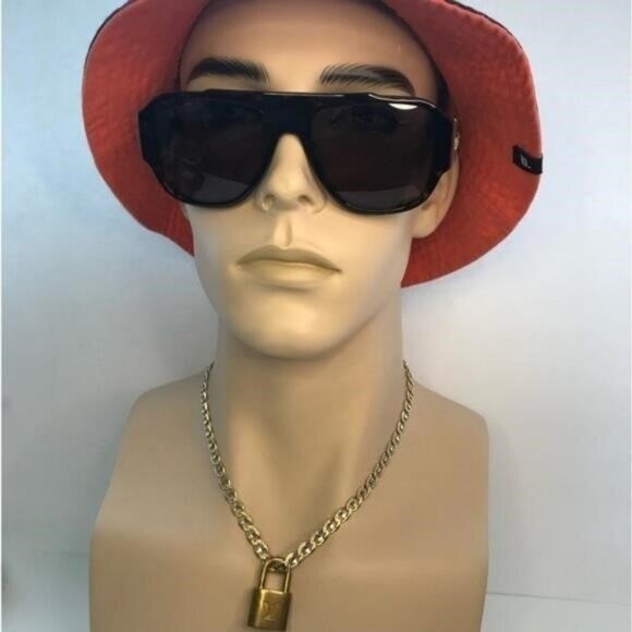 💯 - New Authentic Versace VE4436U Havana Dark Brown Sunglasses - Picture 10 of 12